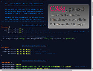 CSS3请截图