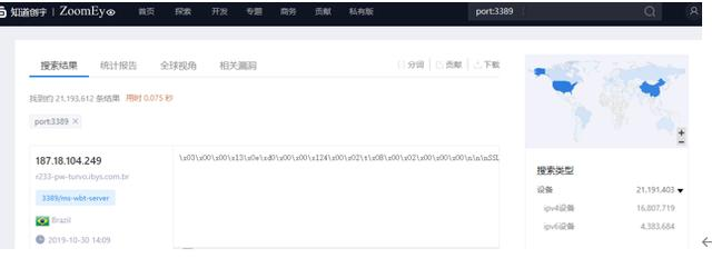 网络空间搜索引擎ZoomEye-青梅煮码