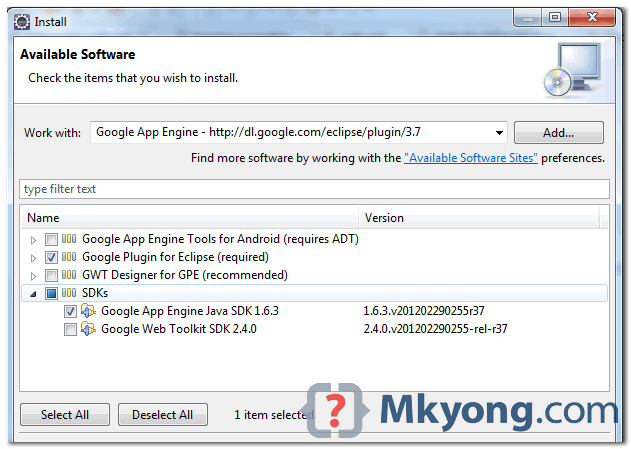 update google app engine sdk