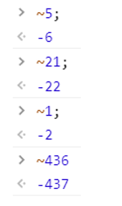 Bitwise Operators in JavaScript (Example 4)