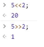 Bitwise Operators in JavaScript (Example 6)