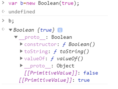 Boolean in JavaScript Example 4