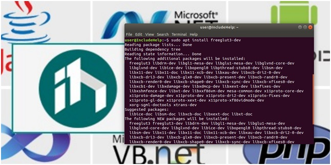 OpenGL Installation Guide in Ubuntu 2