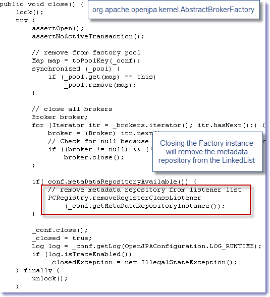 openjpa_OpenJPA：内存泄漏案例研究