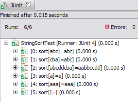 JUnit：在参数化测试中命名单个测试用例