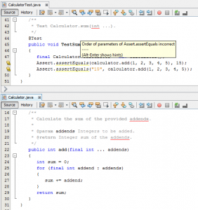 orderParametersAssertEqualsIncorrect