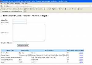 使用Struts2，Hibernate和MySQL创建个人MusicManager Web应用程序的研讨会