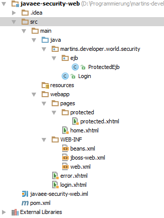 jboss5.1安全性配置_使用Java EE安全性和JBoss AS 7.x保护JSF应用程序的安全