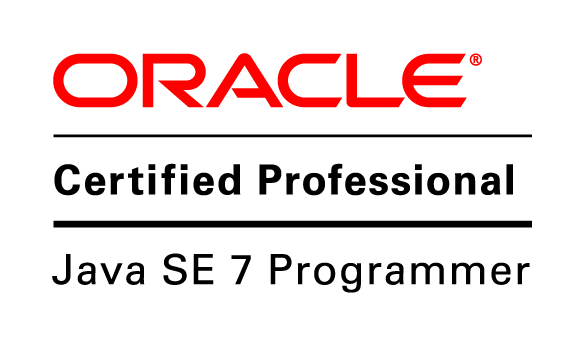 Oracle认证专业Java SE 7程序员徽标