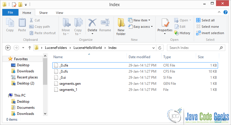 index-folder