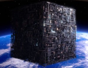 抵抗是徒劳的吗？资料来源：http://en.memory-alpha.wikia.com/wiki/Borg_cube