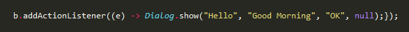 condename一个代码示例Java-8