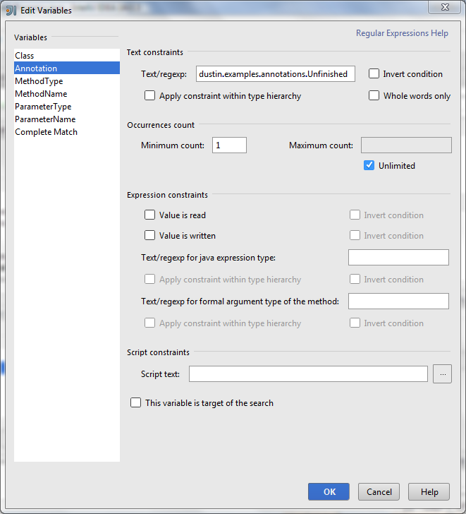 idea14-step11-customTemplate-UnfinishedMethodAnnotationVariable