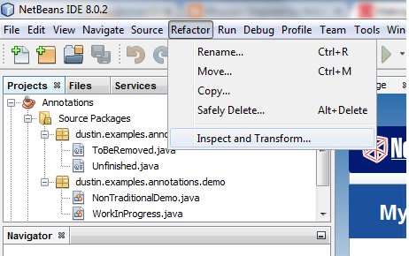 netbeans802-refactorInspectAndTransform