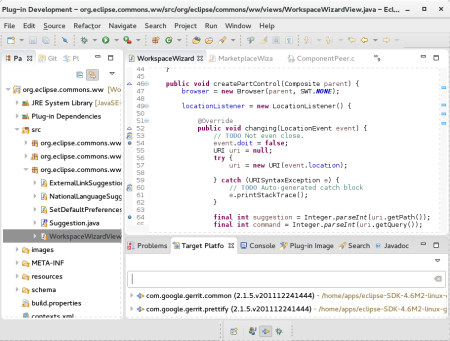 使用在JDK 9 + Jigsaw上运行的Eclipse Neon M2开发一些新的插件。