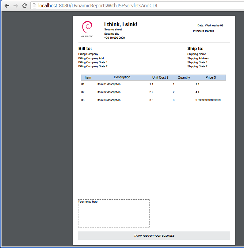 jsf和jsp_带有JSF，Servlet和CDI的DynamicReports和JasperReports