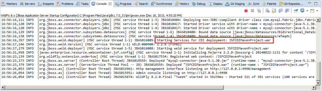 eclipse开发jsf_在Eclipse上创建JSF / CDI Maven项目