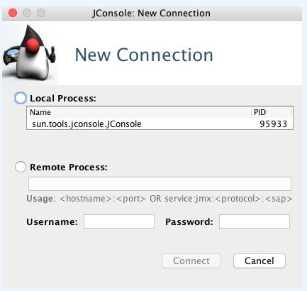 jconsole-新连接