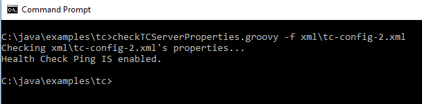 使用Groovy快速分析Terracotta HealthCheck属性