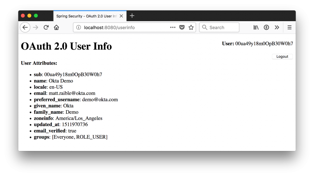 使用Spring Security 5.0和OIDC轻松构建身份验证