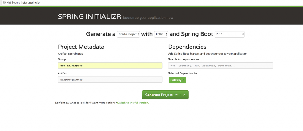 Spring Cloud Gateway –配置简单路由