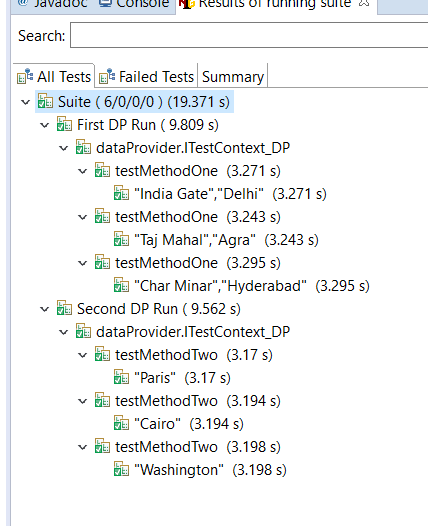 TestNG中的参数化– DataProvider和TestNG XML（带有示例）