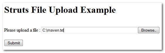 Struts-file-upload-example1