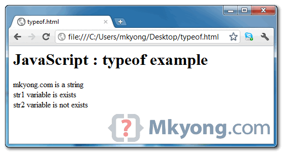 typeof example