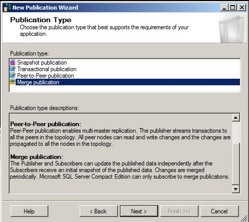 Replication Type