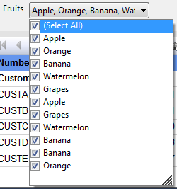 Duplicate SSRS Parameter values