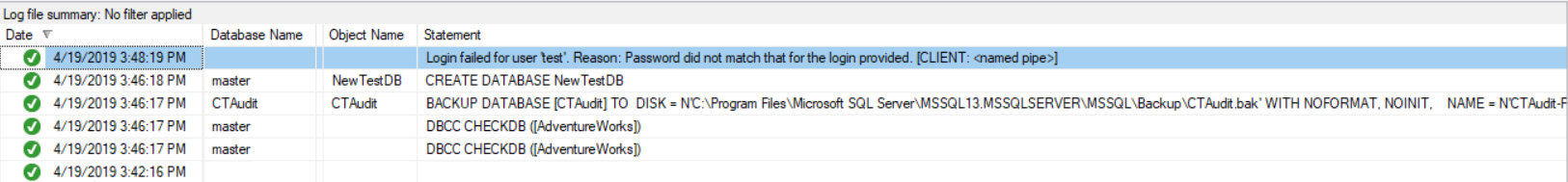 SQL Server Audit Log File Viewer 2