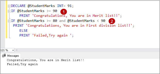 a variable in a Boolean expression and multiple IF statements