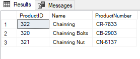 Usage of the table-valued function with where clause