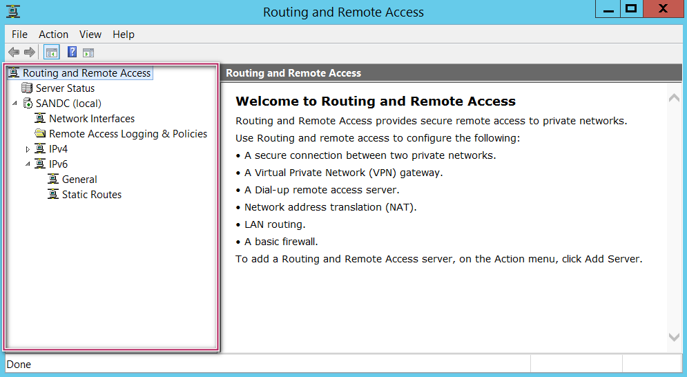 Welcome to Routing and Remote Access