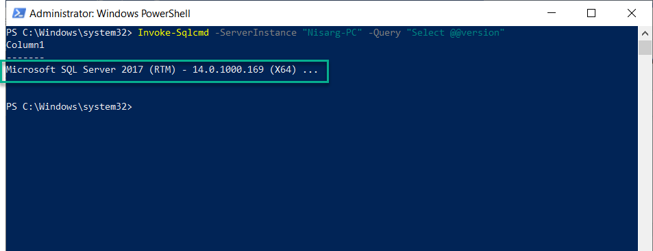 Windows PowerShell