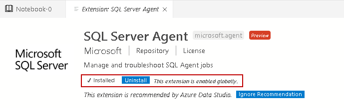 Install SQL Server Agent 