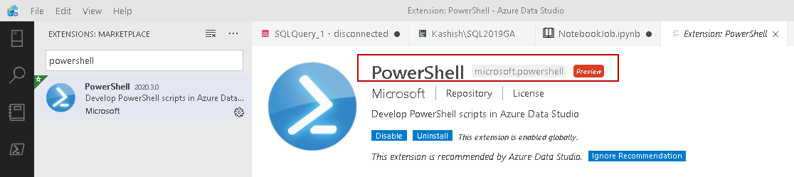 Invoke-SqlNotebook for executing SQL Notebook queries