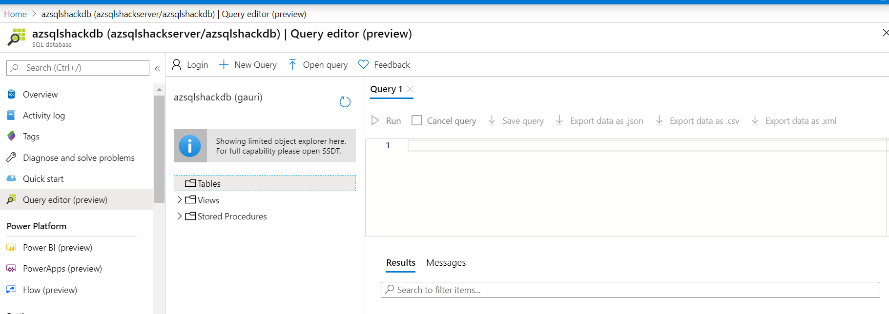 Loading data into SQL Database using Scala notebook from Databricks on Azure plaform 6/10