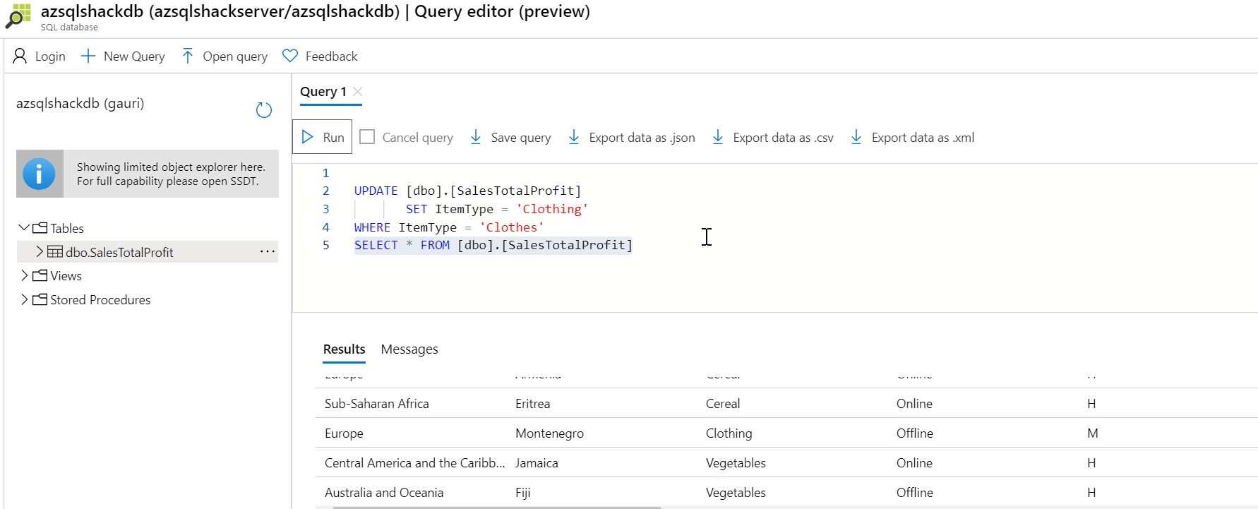 Loading data into SQL Database using Scala notebook from Databricks on Azure plaform 9/10