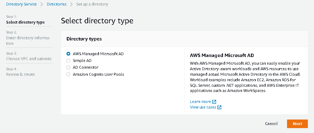 AWS Managed Microsoft AD