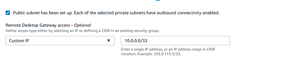 Remote Desktop Gateway access