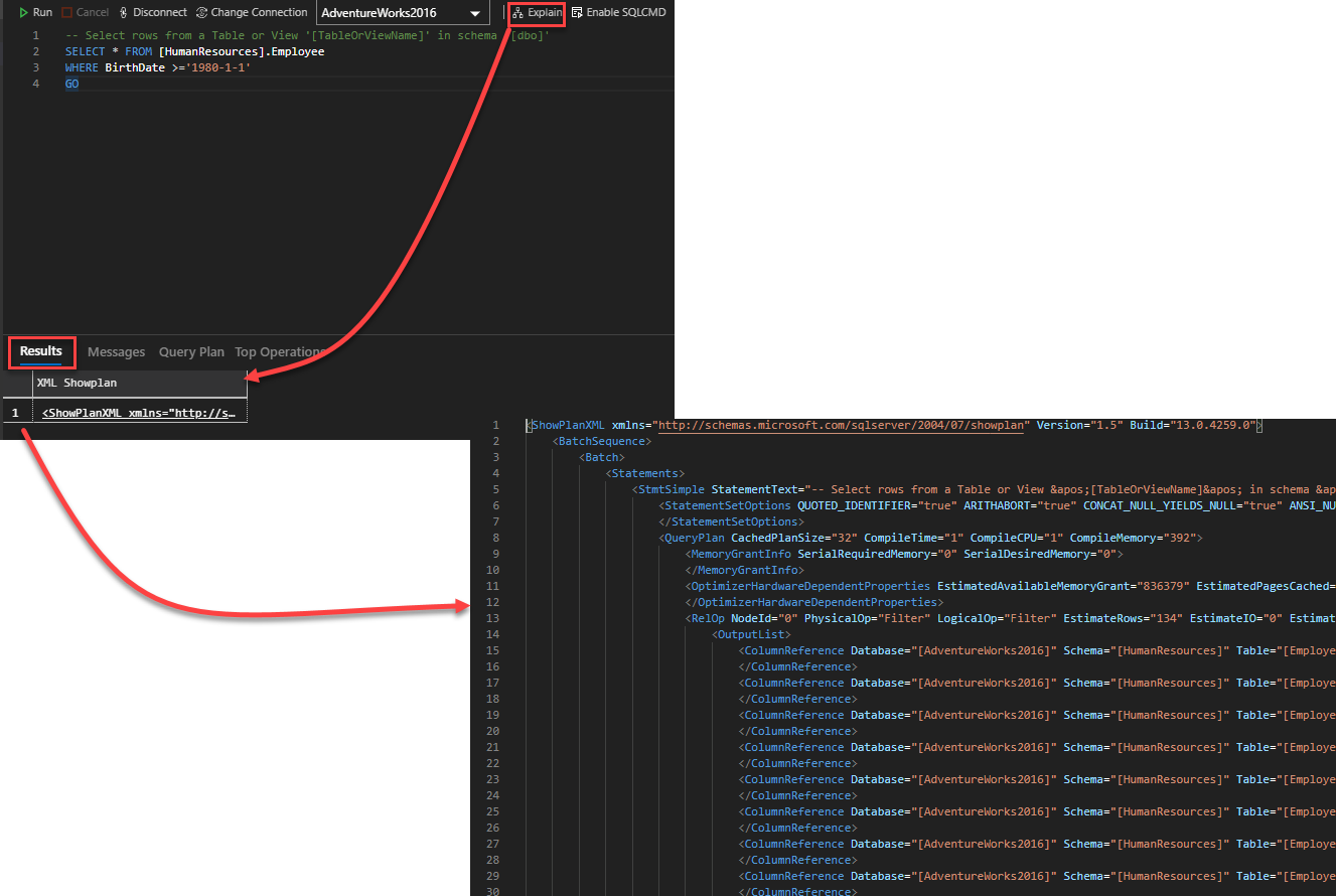 XML plan