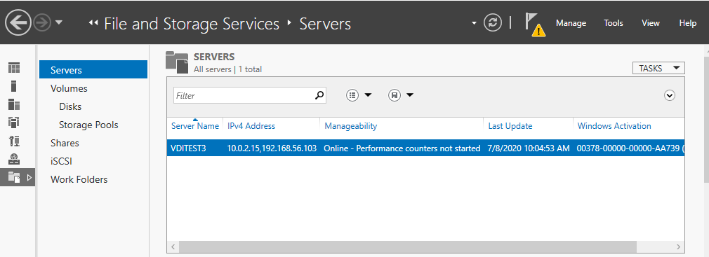 iSCSI configurations