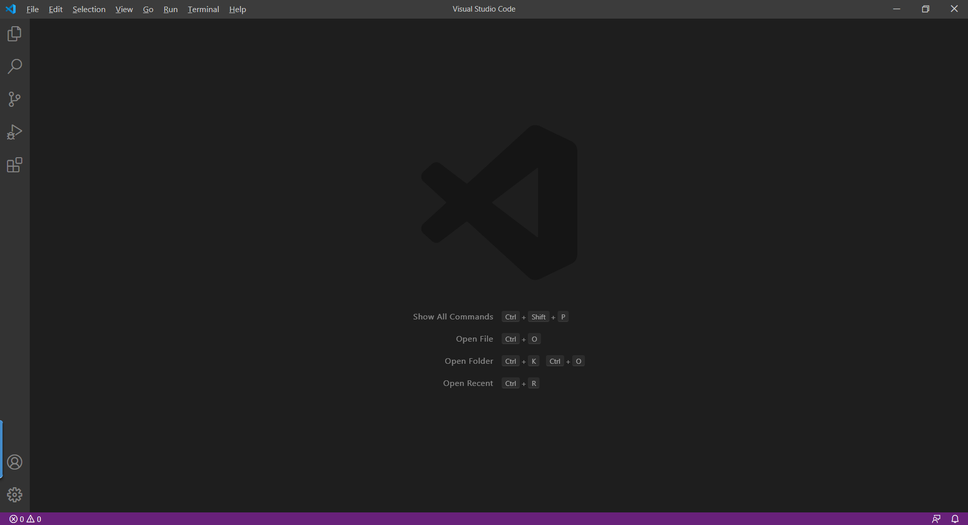 Visual Studio Code for Python started