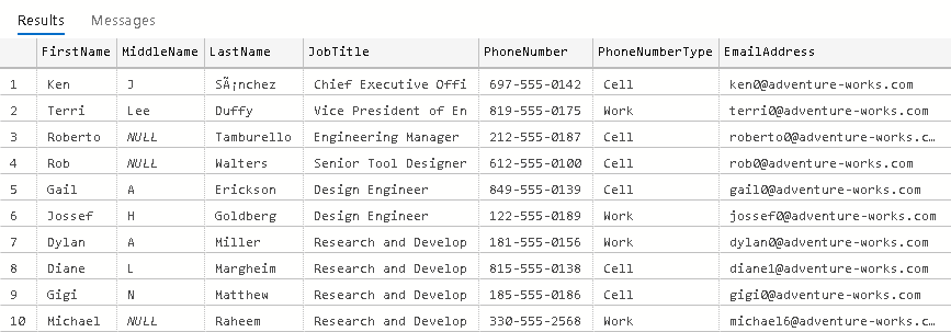 Import JSON into SQL table