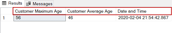 Using SQL AS keyword for the SQL date functions