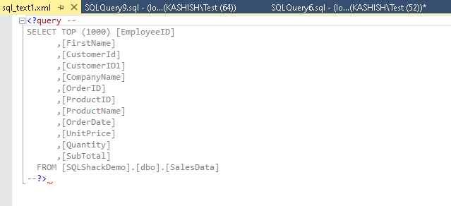 check SQL_text