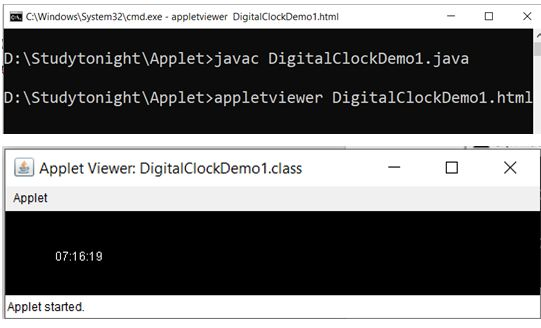 digital-clock-applet