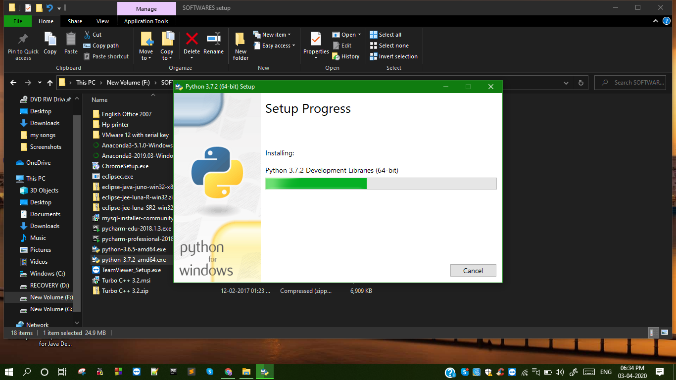 安装python(installing python)