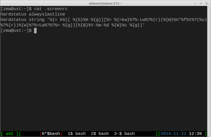 linux状态栏_如何在Linux的屏幕上添加“状态栏”？CSDN博客